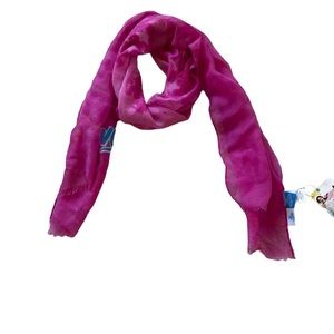 Disney pink scarf